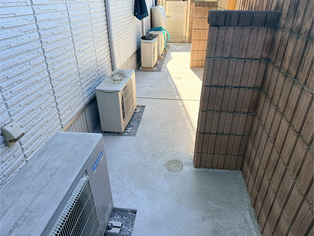 庭じまいコンクリート